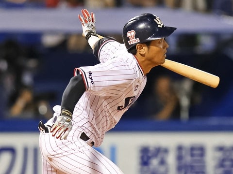 代打でタイムリー