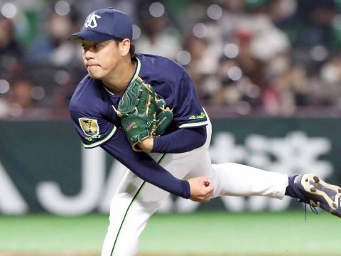 小川投手が3回無失点の好投