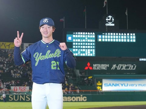 吉村投手が6回1安打無失点の好投で2勝目を挙げる！