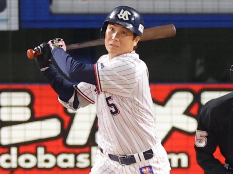 川端選手がタイムリー