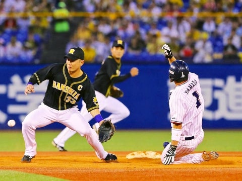 山田選手が連続盗塁記録を33に伸ばし、日本新記録！