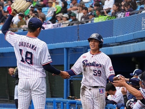 奥川投手が練習試合に登板し好投