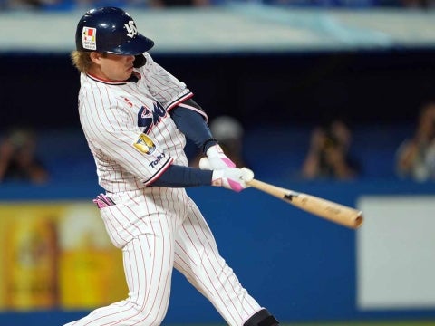 濱田選手が決勝のタイムリー内野安打！