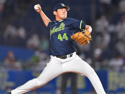 大西投手が1回無失点