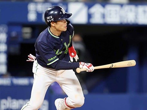 塩見選手が2安打1打点