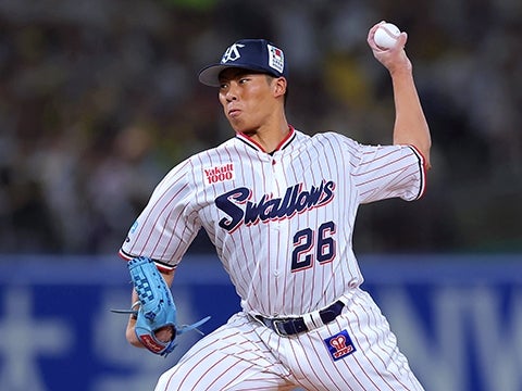 山野投手が7回無失点9奪三振の好投で今シーズン4勝目！