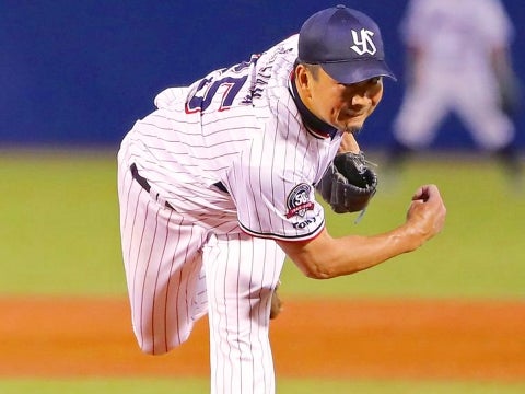 館山投手が引退登板