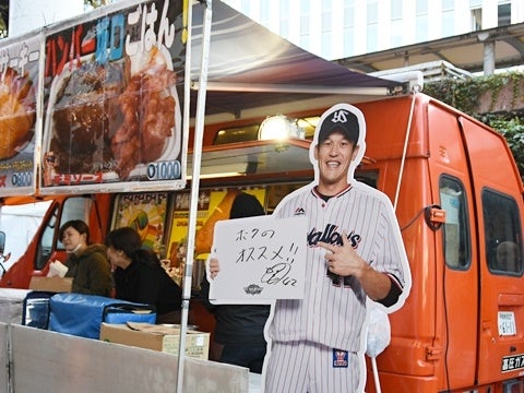 選手等身大パネル