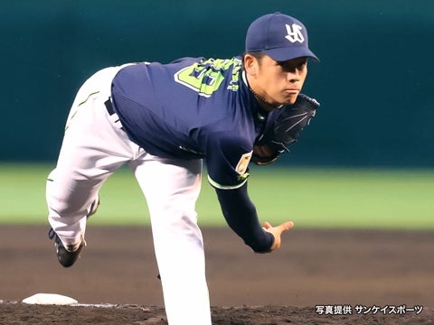 小川投手は6回2失点の粘投