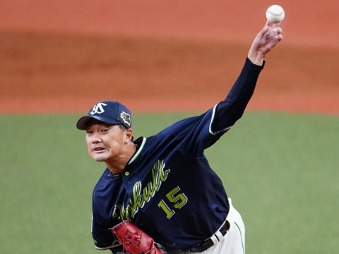 山下投手が5回3失点の力投