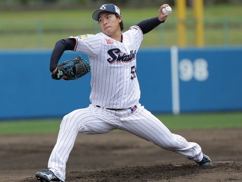 長谷川投手も好投を見せる