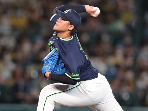 清水投手が復帰登板で好リリーフ