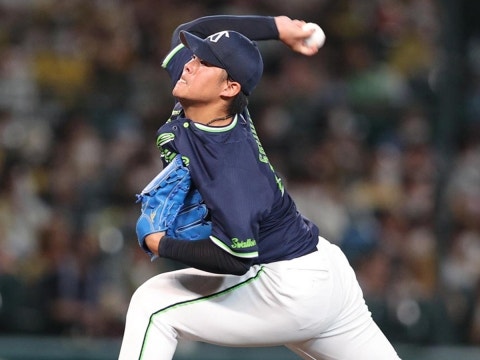 清水投手が復帰登板で好リリーフ