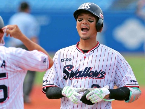 初回にタイムリー