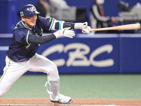 先制のタイムリー二塁打