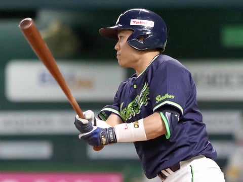 中村選手が同点タイムリー！