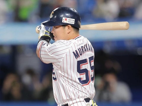 村上選手が2安打1打点の活躍！