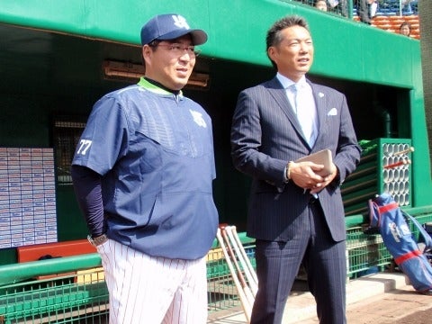 小久保裕紀日本代表監督がキャンプ訪問