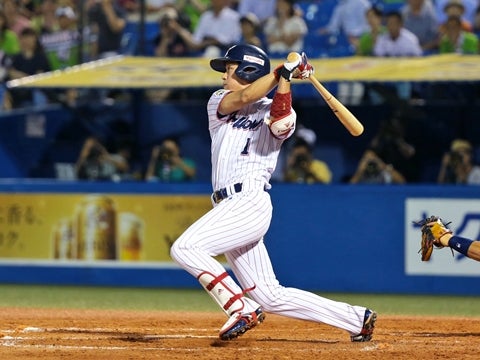 一時勝ち越しタイムリー