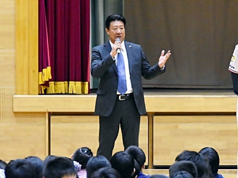 子どもたちへエール