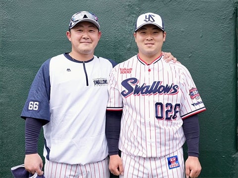 三ツ俣選手と髙野選手