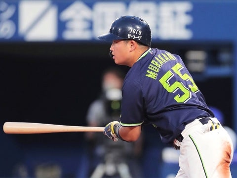 村上選手がタイムリー＆4号ソロ