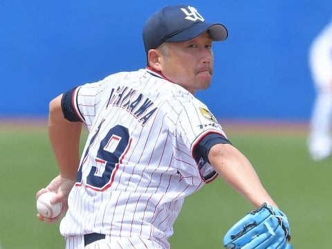 石川投手が7回3失点の力投で4勝目！