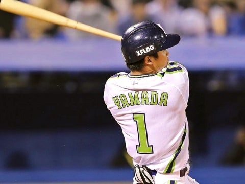 山田選手が4号ソロ含む2安打2打点の活躍