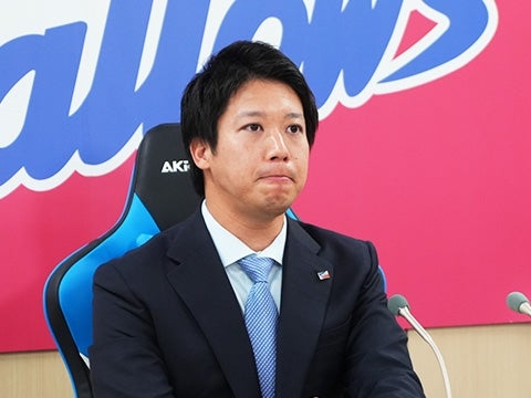 山田選手「背中で引っ張っていきたい」