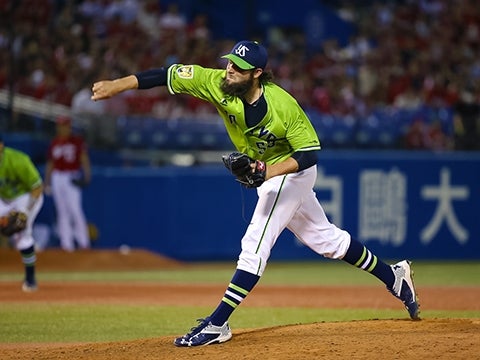 圧巻の三者連続三振