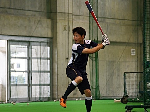 多くの選手が居残りバッティング