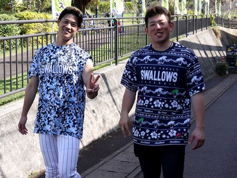 笑顔の高橋投手