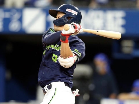塩見選手が猛打賞