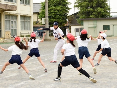 動きを合わせて覚える