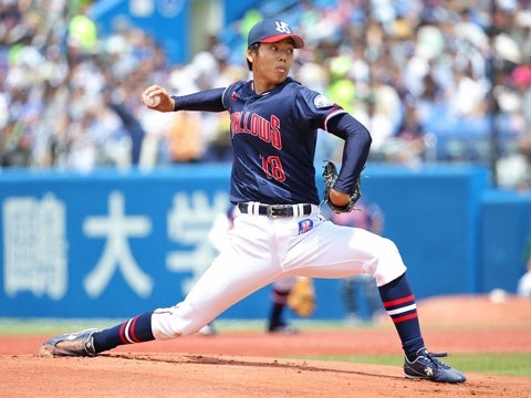 杉浦投手は6回1失点の好投！