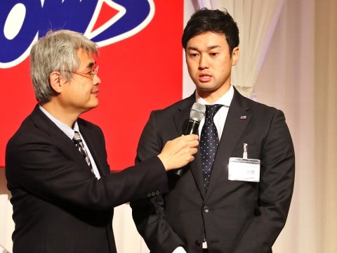 「胴上げ投手になれるように」