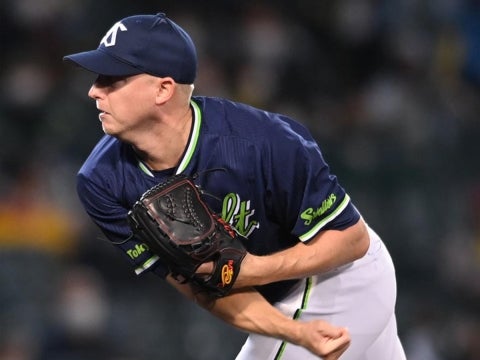 マクガフ投手が好リリーフ