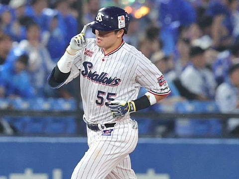 村上選手が2試合連続の17号ソロ