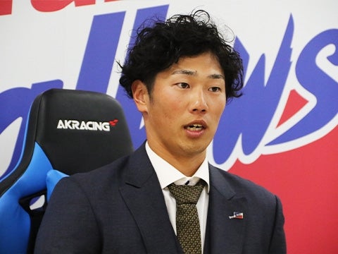 古賀選手「心機一転頑張りたい」