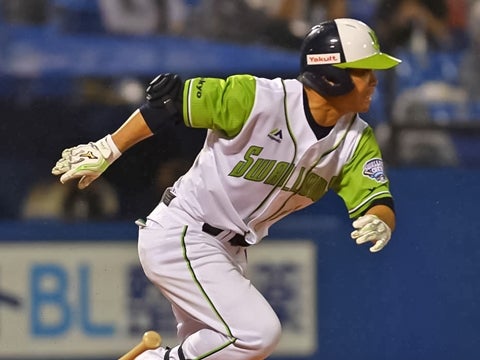 代打でタイムリー三塁打