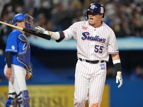 村上選手が2発！3安打4打点の大活躍！