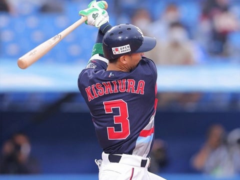 西浦選手が決勝点となる2号ソロ！