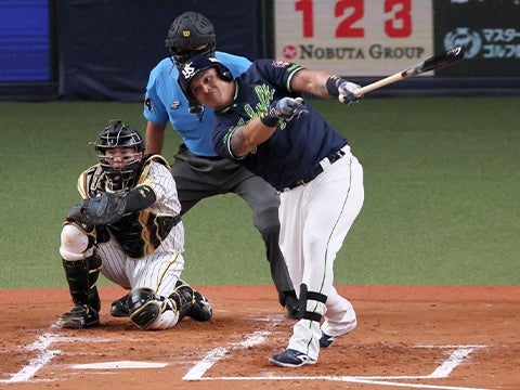 オスナ選手が3安打1打点