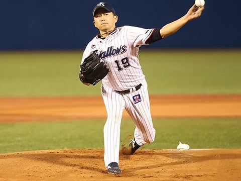 石川投手は今季8勝目