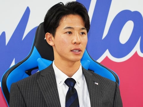 内山選手「一年間戦える体づくりをしていきたい」