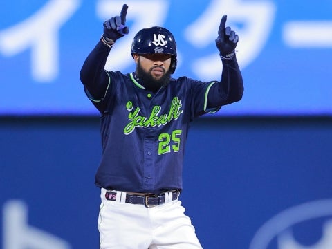 サンタナ選手が猛打賞