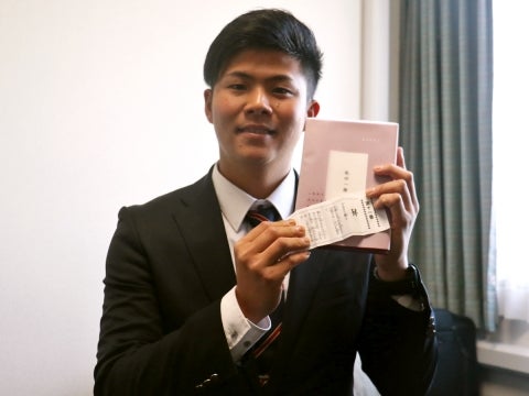 清水投手ら5選手が入寮！