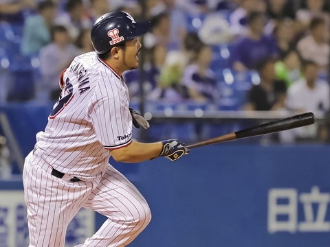 代打でタイムリー