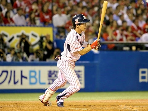 山田選手が2本のタイムリー