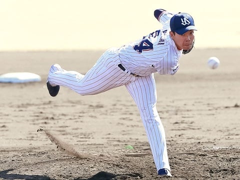 初実戦で2イニング無失点